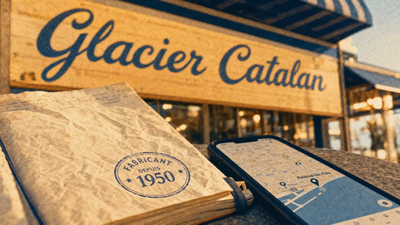 Glacier catalan palavas les flots : vitrine de glacier local