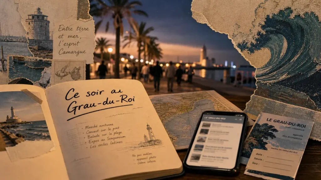 Animation grau-du-roi ce soir : guide, infos et sortie au Grau-du-Roi