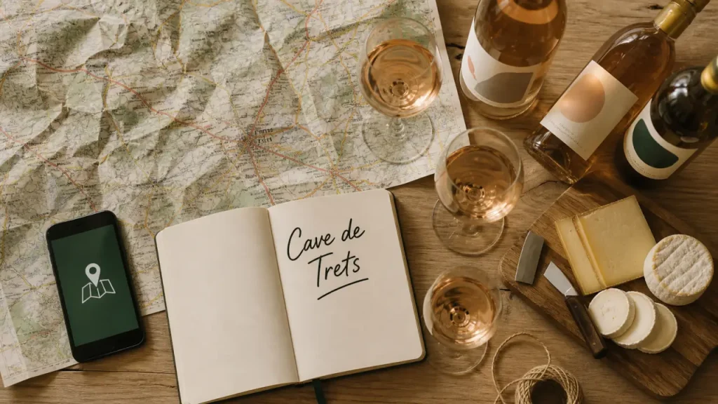 Cave de trets : fromages à commander et vins de Provence