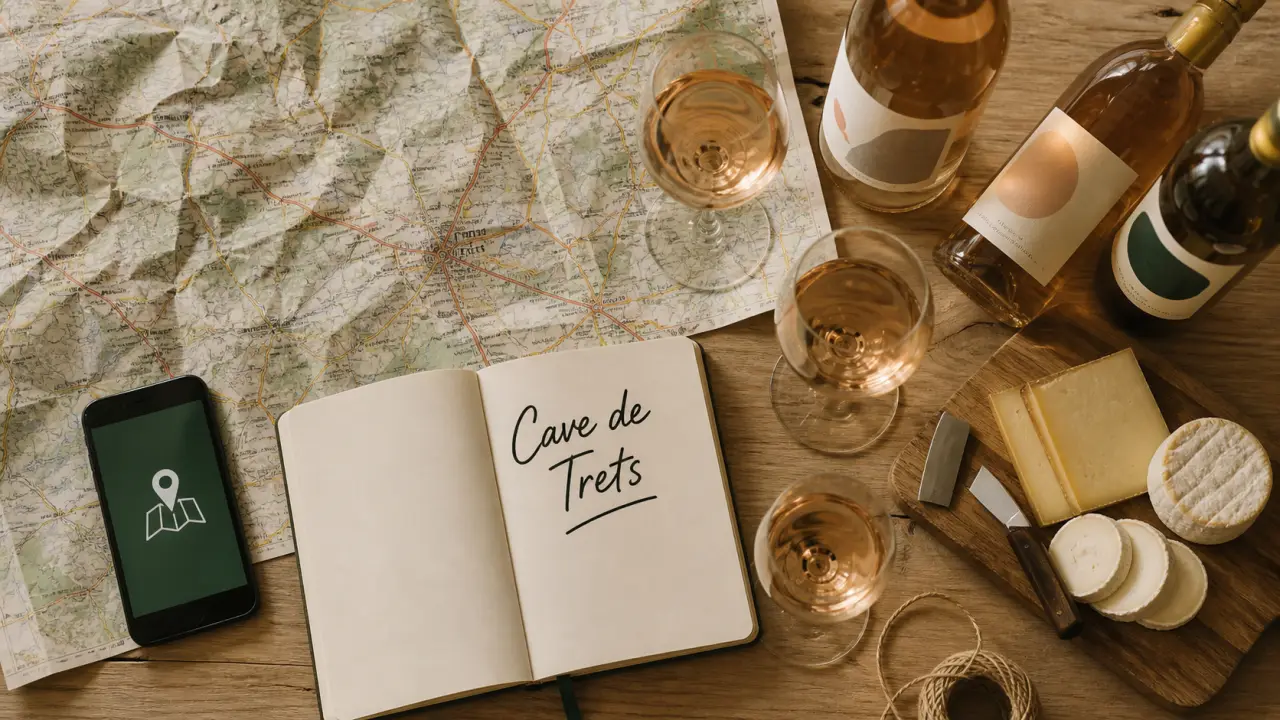 Cave de trets : fromages à commander et vins de Provence