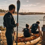Centre nautique du cap d agde : kayak et paddle près du port