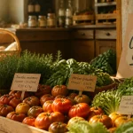 Primeur Montpellier : étal de fruits et légumes frais en circuit court