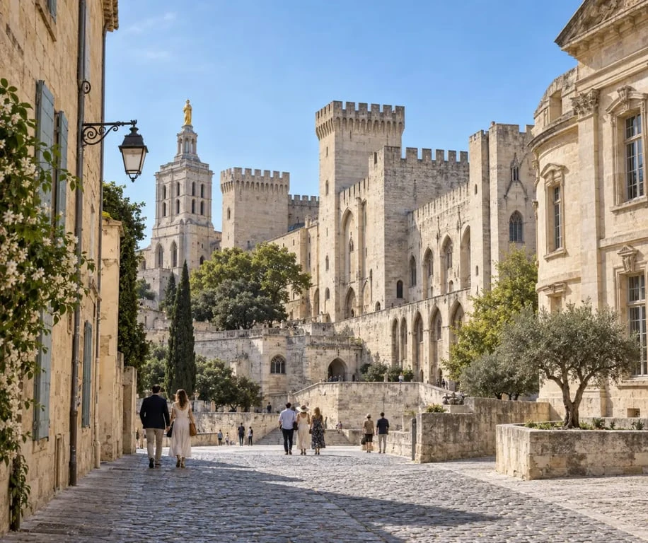 Musées d’Avignon autour du Musée du Petit Palais et du Palais des Papes