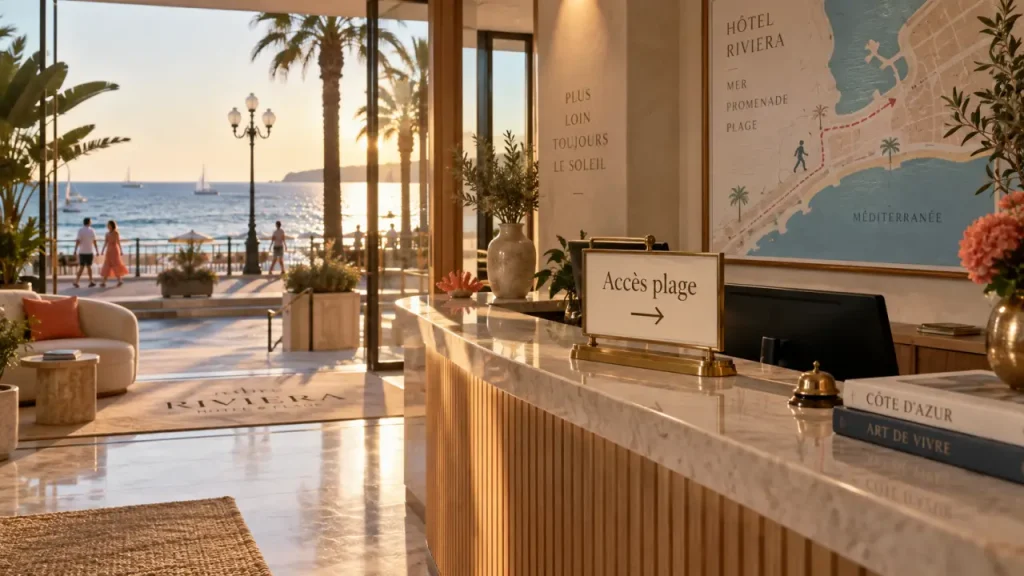 Hôtel bord de mer en Méditerranée : l’accès à la plage compte plus que la vue